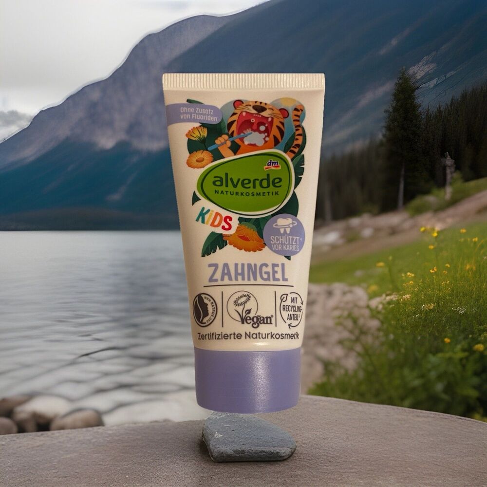 Vegan Alverde Children's toothpaste (Lot of 2)